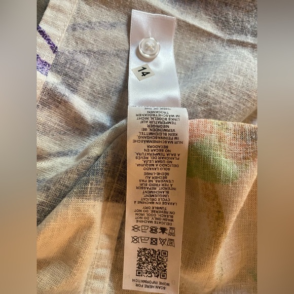 ASOS Design Men’s Short Sleeve Button Down Shirt Size M Boxy Cut 90s/80s Style - Picture 10 of 11